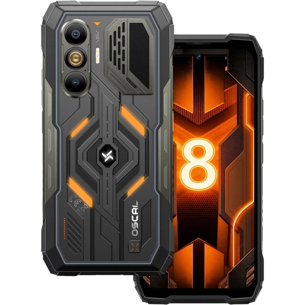 Смартфон Oscal Pilot 8 12/256GB Black EU [179095] - изображение 2