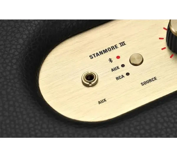 Bluetooth-колонка Marshall Stanmore III 80W Чорна - Фото 4 Bluetooth-колонка Marshall Stanmore III 80W Чорна - изображение 4