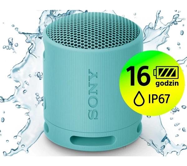 Bluetooth-колонка Sony SRS-XB100 5W Синя - изображение 7
