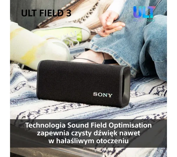 Bluetooth-колонка Sony ULT Field 3 SRS-ULT30B Чорний - Фото 11 Bluetooth-колонка Sony ULT Field 3 SRS-ULT30B Чорний - зображення 11