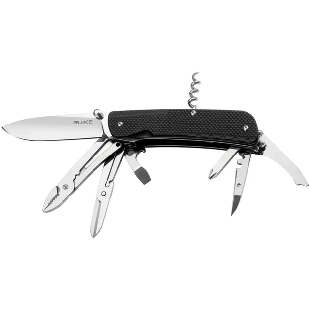 Мультитул Ruike Trekker LD41 Черный - Фото 1 Мультитул Ruike Trekker LD41 Черный - изображение 1