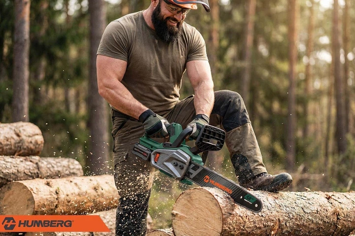 Pilarka łańcuchowa akumulatorowa Humberg HM-436 1400 W - obraz 8
