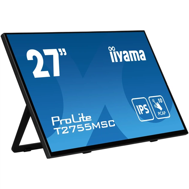 Монитор сенсорный 27" Iiyama ProLite T2755MSC-B1 - изображение 2