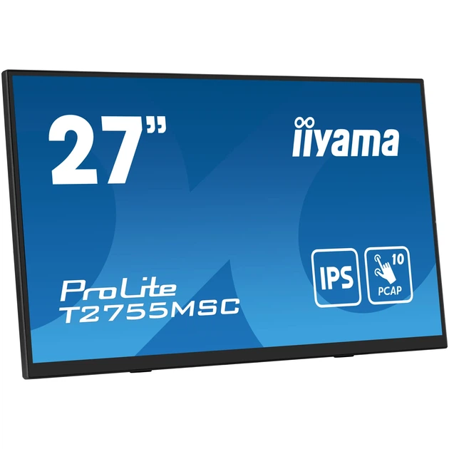 Монитор сенсорный 27" Iiyama ProLite T2755MSC-B1 - изображение 4