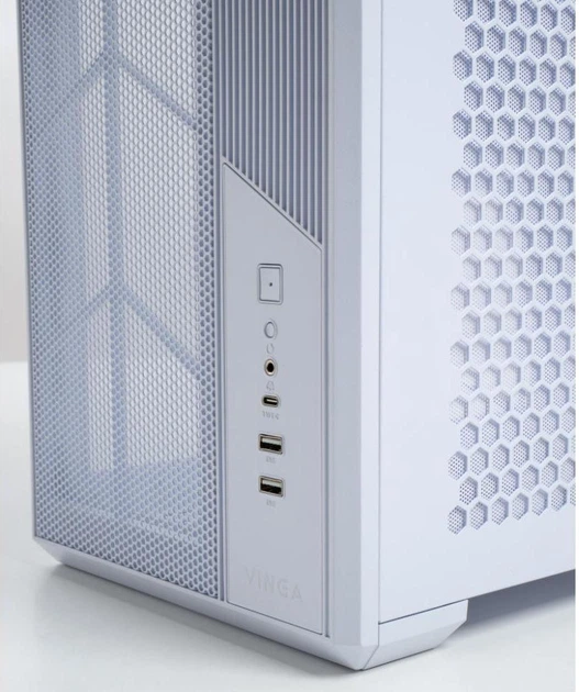 Корпус для ПК Vinga Eclipse White - зображення 7