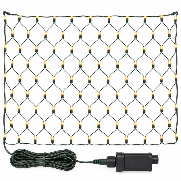 Гірлянда-сітка Linhai Wantao Light WT250C-31T 3×2 м 250 LED Warm White IP44 31 В - изображение 4