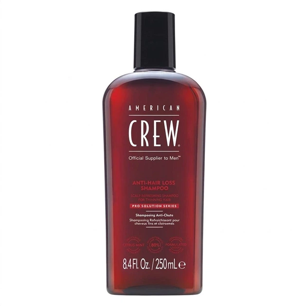 Шампунь American Crew проти випадіння волосся Anti-Hair Loss Shampoo 250 мл - Фото 1 Шампунь American Crew проти випадіння волосся Anti-Hair Loss Shampoo 250 мл - изображение 1