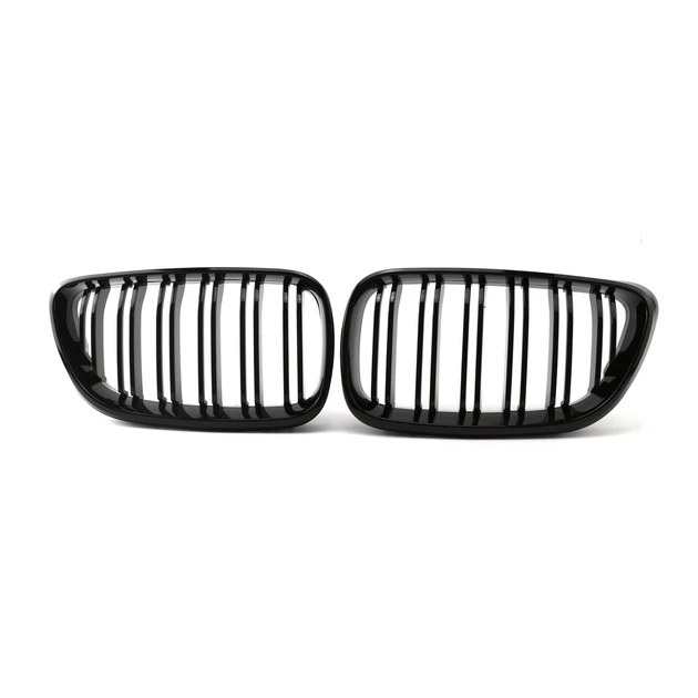 Ноздри решетки радиатора переднего бампера BMW 2 series F22/F23 2014-2019 Black 2BAR - Фото 2 Ноздри решетки радиатора переднего бампера BMW 2 series F22/F23 2014-2019 Black 2BAR - изображение 2