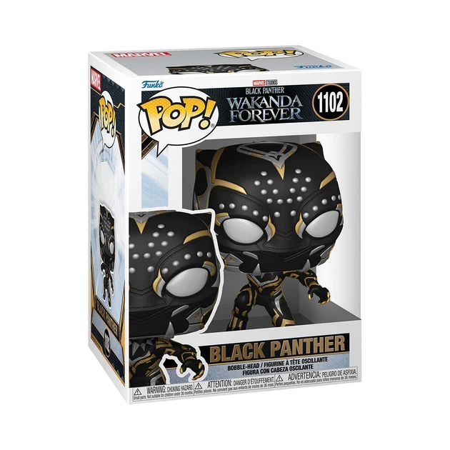 Виниловая игровая фигурка Funko POP Чёрная пантера Ваканда навсегда - изображение 6