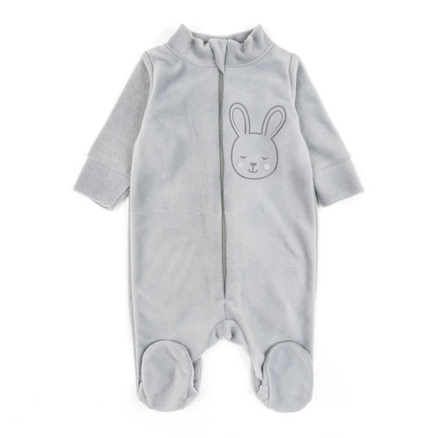 Теплый человечек для младенцев Dexter`s cute bunny 62 см серый - Фото 1 Теплый человечек для младенцев Dexter`s cute bunny 62 см серый - изображение 1