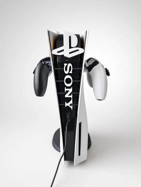 Накладная декор-вставка с логотипами Sony и PS для PlayStation 5 (Fat) - изображение 2
