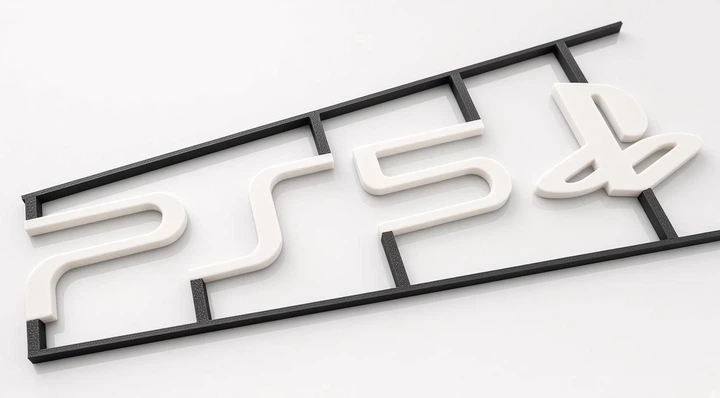 Горизонтальная декор-вставка PS5 с логотипом для PlayStation 5 (Fat) - изображение 2