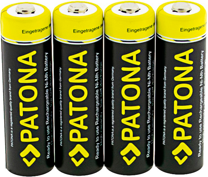 Акумулятор PATONA AA LR6 2450mAh 4 шт (4260317092419) - Фото 1 Акумулятор PATONA AA LR6 2450mAh 4 шт (4260317092419) - зображення 1