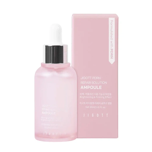 Регенерувальна сироватка з PDRN Jigott PDRN Repair Solution Ampoule, 30 ml (8809541284533) - Фото 1 Регенерувальна сироватка з PDRN Jigott PDRN Repair Solution Ampoule, 30 ml (8809541284533) - зображення 1