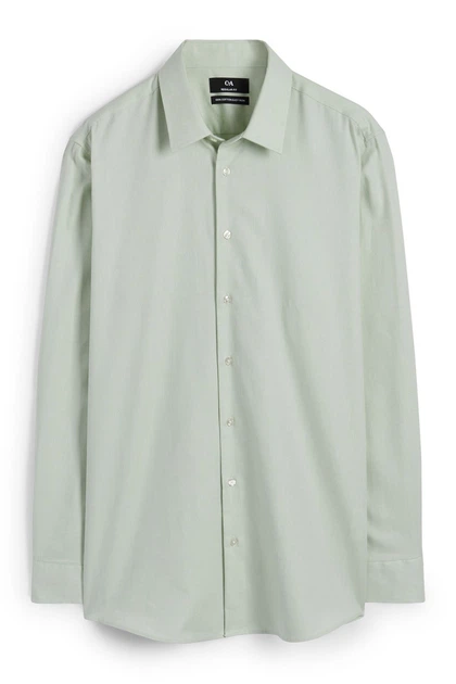 Сорочка regular C&A 22133943c29 XXL салатова (100017967) - Фото 5 Сорочка regular C&A 22133943c29 XXL салатова (100017967) - зображення 5