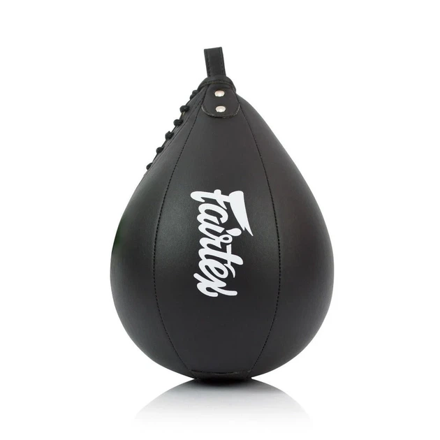 Пневмогруша боксерская Fairtex искусственная кожа 5 дюймов черная - изображение 2