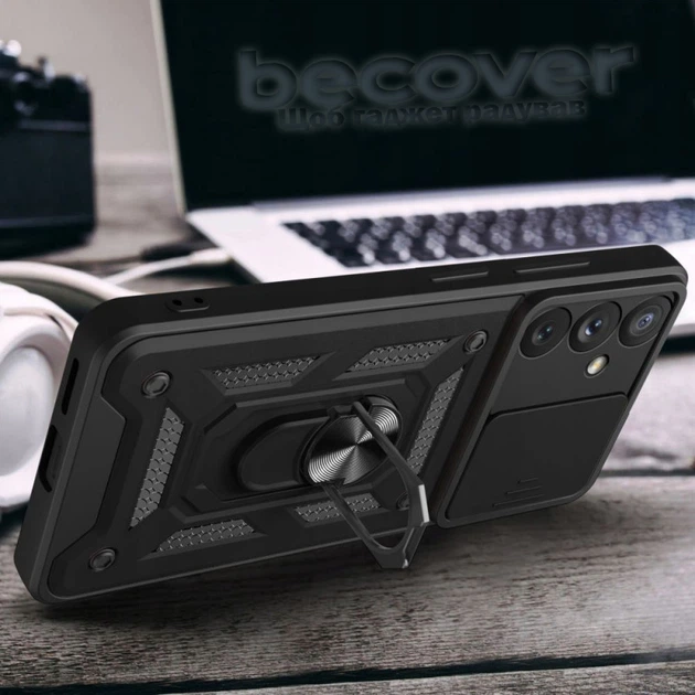 Чехол для смартфона Samsung Galaxy A18 SM-A185 BeCover Military Black (BC_716506) - Фото 5 Чехол для смартфона Samsung Galaxy A18 SM-A185 BeCover Military Black (BC_716506) - изображение 5