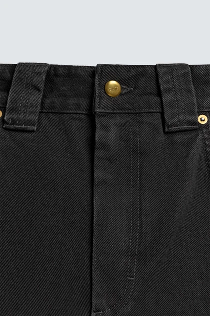 Джинси Zara Worker Wide Fit чорний 0840/459/800 30 - зображення 9