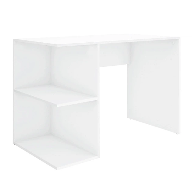 Стол компьютерный Roko (Роко) Бостон Белый 110x60x75 см (201275) - Фото 1 Стол компьютерный Roko (Роко) Бостон Белый 110x60x75 см (201275) - изображение 1