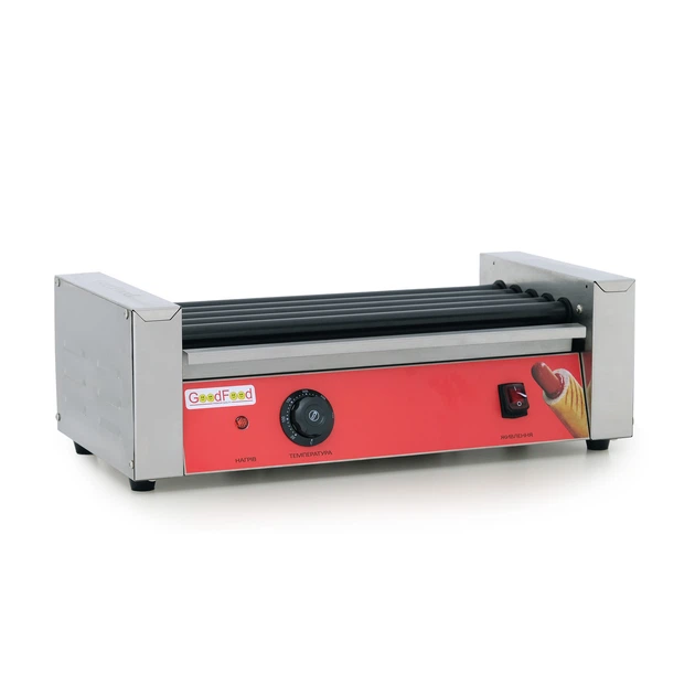 Гриль роликовий GoodFood HDRG5NS RED - Фото 3 Гриль роликовий GoodFood HDRG5NS RED - изображение 3