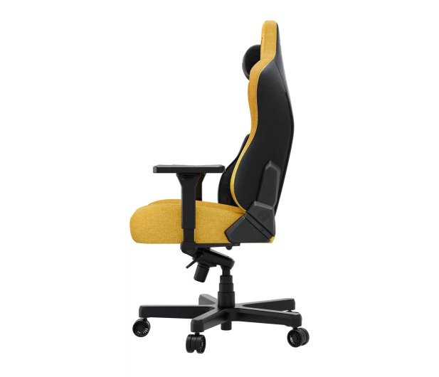 Игровое кресло Anda Seat Kaiser 3E XL fabric Bright Yellow (AD23YC-XL-09-Y-CF-Y01) - Фото 4 Игровое кресло Anda Seat Kaiser 3E XL fabric Bright Yellow (AD23YC-XL-09-Y-CF-Y01) - изображение 4