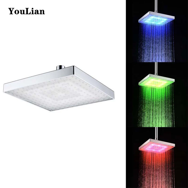 Насадка для душу RGB LED SHOWER світлодіодна, підсвітка, захисний мінігідрогенератор - Фото 3 Насадка для душу RGB LED SHOWER світлодіодна, підсвітка, захисний мінігідрогенератор - изображение 3