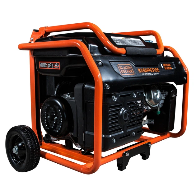 Генератор бензиновый Black+Decker BXGNP6510E 6,5 кВт Электростарт b1 - изображение 8