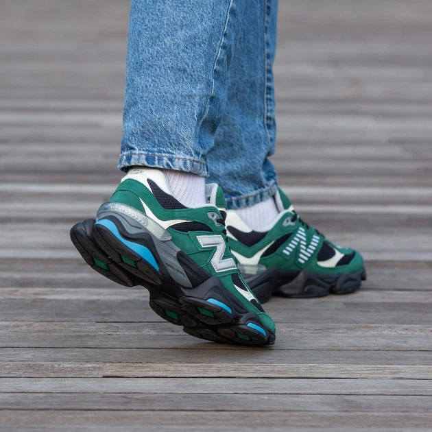 Кросівки New Balance 9060 Green 40 - Фото 6 Кросівки New Balance 9060 Green 40 - изображение 6