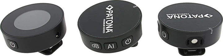 Bezprzewodowy system mikrofonowy PATONA Premium PTS-I21S (4055655253154) - obraz 3