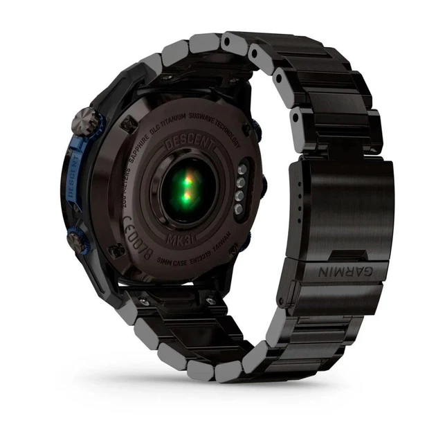 Компьютер для дайвинга с воздушной интеграцией Garmin Descent Mk3i, 51mm, Crbn Gry DLC Ti/Ti, Dive Computer, GPS, 51 мм - Фото 4 Компьютер для дайвинга с воздушной интеграцией Garmin Descent Mk3i, 51mm, Crbn Gry DLC Ti/Ti, Dive Computer, GPS, 51 мм - изображение 4