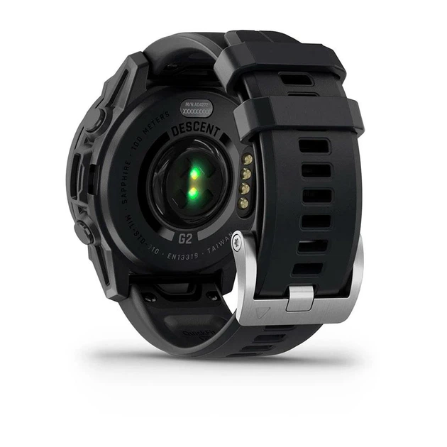 Компьютер для дайвинга GARMIN Descent G2 Black GPS 010-02986-00 - Фото 5 Компьютер для дайвинга GARMIN Descent G2 Black GPS 010-02986-00 - изображение 5