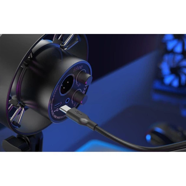 Микрофон Fifine K688 USB Black - изображение 9