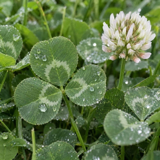 Насіння білої конюшини Рівендел GrassNature, 5 кг – для газону, сидерату і медоносу - Фото 8 Насіння білої конюшини Рівендел GrassNature, 5 кг – для газону, сидерату і медоносу - зображення 8