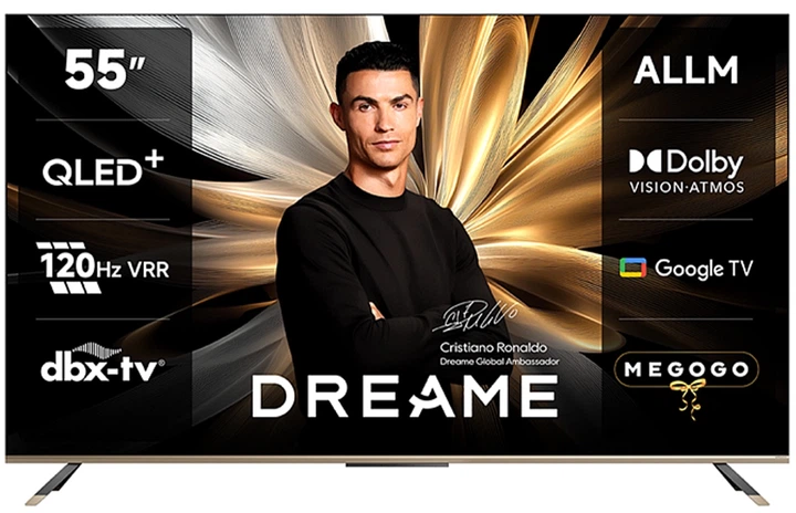 Телевизор Dreame Vivid QLED 4K TV 55 - Фото 1 Телевизор Dreame Vivid QLED 4K TV 55 - изображение 1