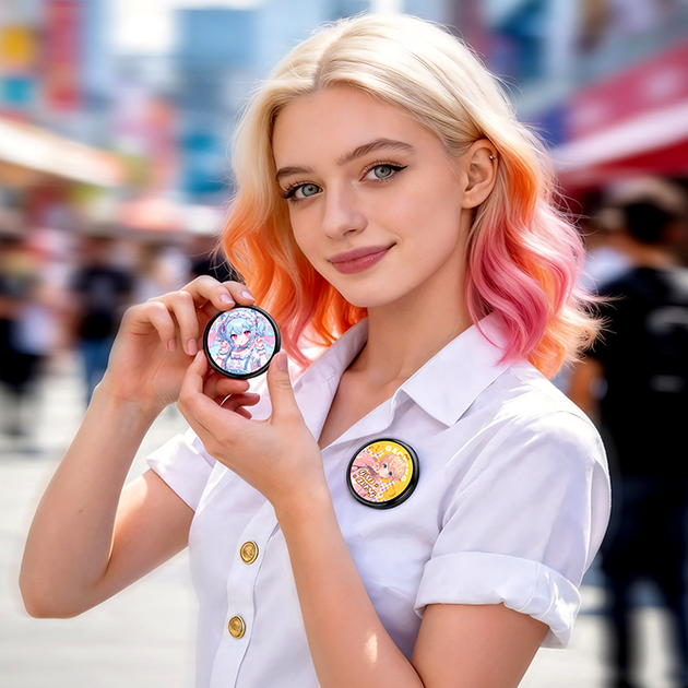 Электронный значок 1.85 дюйма 600mAh обмен изображениями Hoco Y130 черный - изображение 9