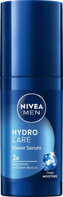 Сыворотка с гиалуроновой кислотой NIVEA Men Hydrocare Power для мужчин 30 мл (5900017107622) - изображение 2