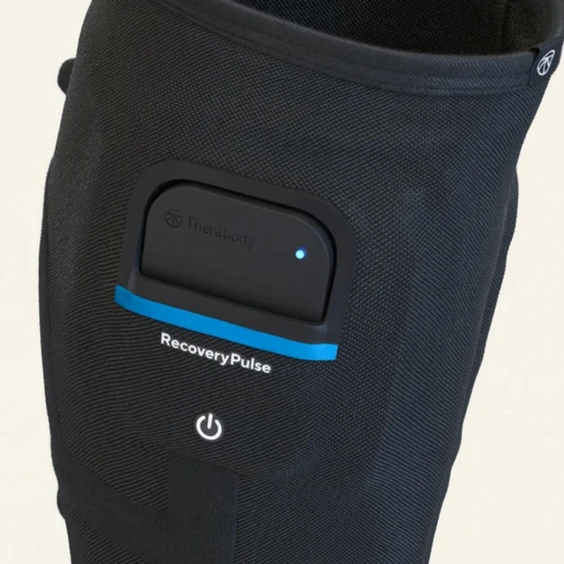 Набір компресійний бандаж RecoveryPulse Calf для відновлення м'язів гомілки з вібрацією, (2 шт.) , розмір L ( TB02796-01-2 ) - изображение 4