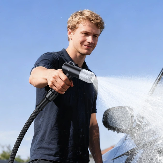 Водяний пістолет зі шлангом HOCO ZP17 Meihao direct injection pressurized water gun Back (6942007670623) - Фото 7 Водяний пістолет зі шлангом HOCO ZP17 Meihao direct injection pressurized water gun Back (6942007670623) - изображение 7