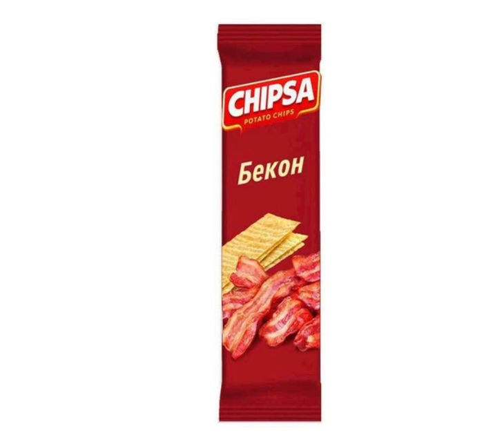 Картофельные чипсы со вкусом бекона пластинами 55 г - Фото 2 Картофельные чипсы со вкусом бекона пластинами 55 г - изображение 2