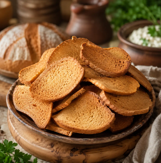 Гренки со вкусом чеснока пшенично-ржаные к пиву 500 г - Фото 7 Гренки со вкусом чеснока пшенично-ржаные к пиву 500 г - изображение 7