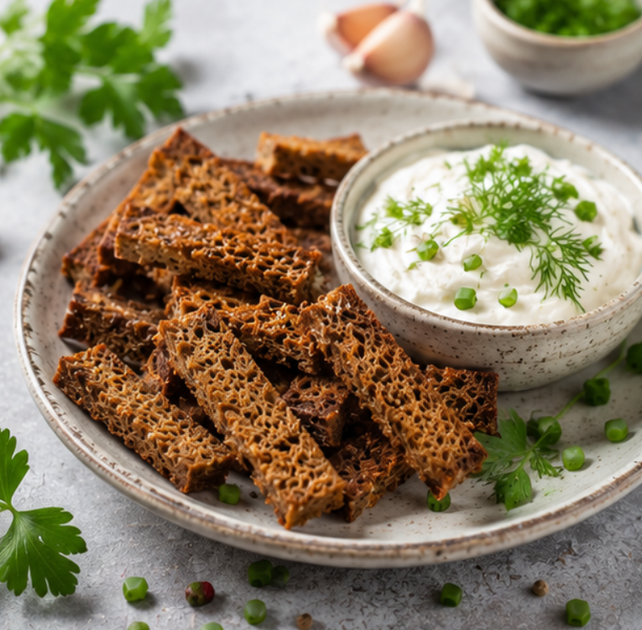 Сухарики-гренки со вкусом сметана зелень к пиву 35 г - изображение 6