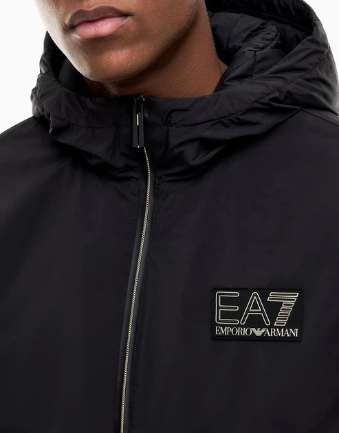 Чоловіча куртка EA7 Emporio Armani у чорному кольорі - розмір 28/56 (2XL) (7M002102/UС001/AF25750) - зображення 5