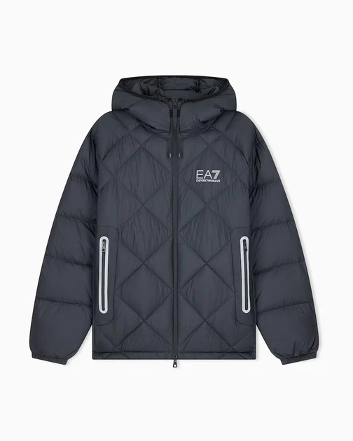 Мужская куртка EA7 Emporio Armani в синем цвете - размер 29/58 (3XL)(7M002396/UВ102/AF15923) - Фото 1 Мужская куртка EA7 Emporio Armani в синем цвете - размер 29/58 (3XL)(7M002396/UВ102/AF15923) - изображение 1