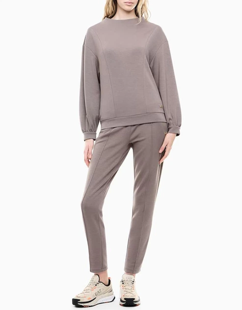 Женский спортивный костюм EA7 Emporio Armani в серо-бежевом цвете - размер 26/52 (L)( 7W00194/U6100/AF24375) - Фото 1 Женский спортивный костюм EA7 Emporio Armani в серо-бежевом цвете - размер 26/52 (L)( 7W00194/U6100/AF24375) - изображение 1