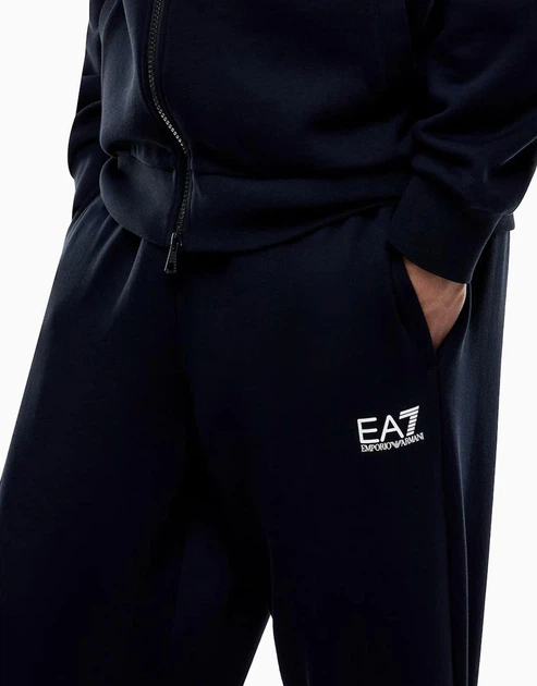 Мужской спортивный костюм EA7 Emporio Armani в темно-синем цвете - размер 27/54 (XL)(8NPV68/1562/PJVTZ) - изображение 4