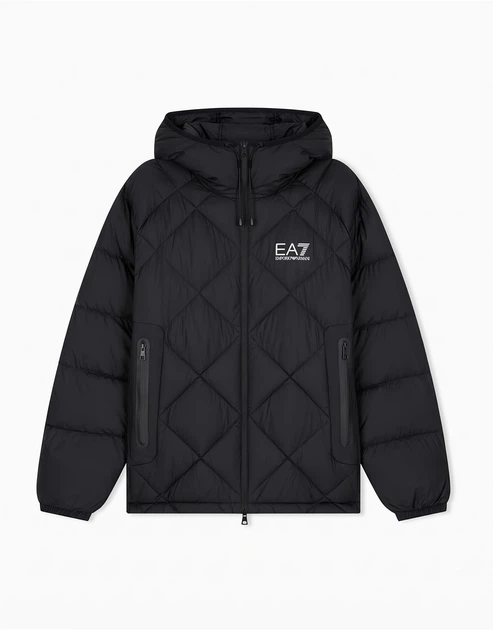 Мужская куртка EA7 Emporio Armani в черном цвете - размер 27/54 (XL)(7M002396/UC001/AF15923) - Фото 1 Мужская куртка EA7 Emporio Armani в черном цвете - размер 27/54 (XL)(7M002396/UC001/AF15923) - изображение 1