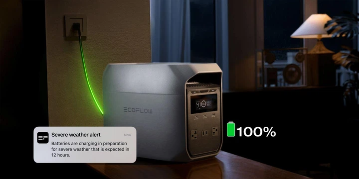Зарядна станція EcoFlow DELTA 3 Classic - 1800 Вт, 1024 Вт·год, LiFePO₄, UPS 10 мс - зображення 10