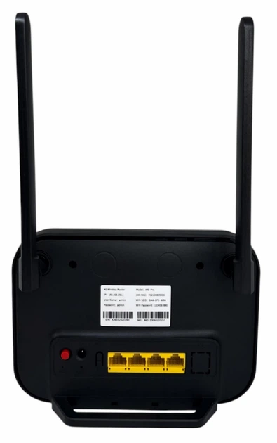 Роутер 4G Олакс OLAX AX8 Pro LTE Wi-Fi 6 с сим-картой аккумулятором 5000 мА·ч и 4 сетевыми портами - изображение 2