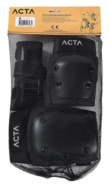 ACTA захист набір Skatepark Pad Black S (ACTA захист набір Skatepark Pad Black L) - изображение 2