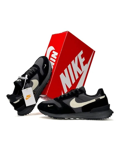 Чоловічі кросівки Nike Phoenix Waffle GTX Black Grey Beige 43 - Фото 9 Чоловічі кросівки Nike Phoenix Waffle GTX Black Grey Beige 43 - зображення 9